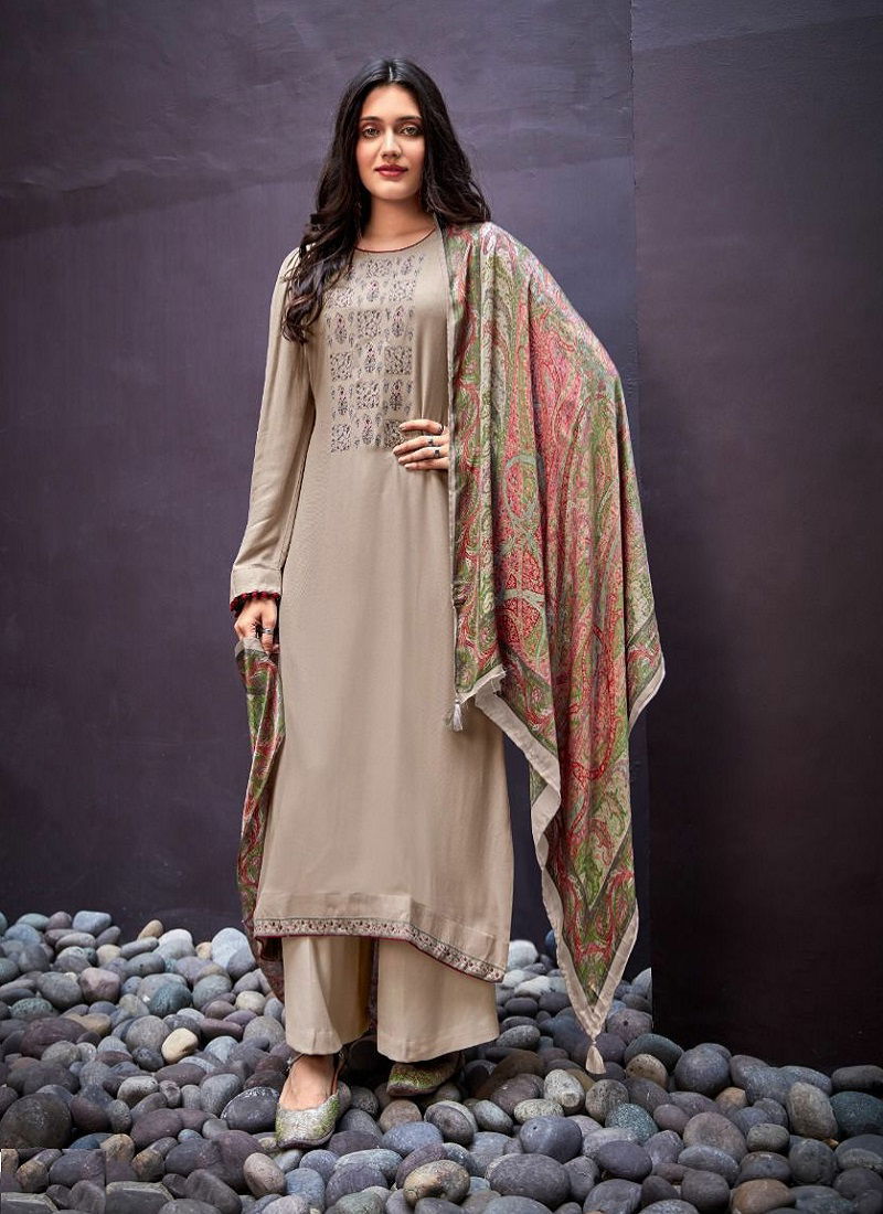 Paisely By Deepsy Viscose Pashmina Salwar Kameez Catalog